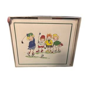 Kristin Elliott Golf Galaxy Cards w/ Envelopes, Box of 8, 2003 Design